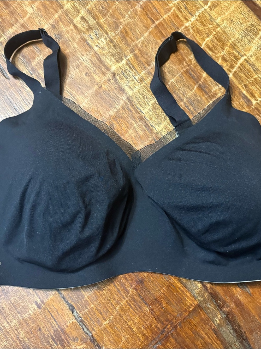 Black and Nude Wireless Comfort Bras size XL+